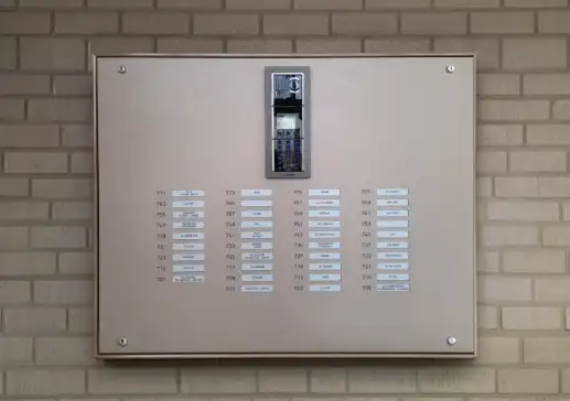 Intercom en bellentableau voor een VvE in Rotterdam kopie
